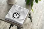 Load image into Gallery viewer, Denique Threads Unisex Powered by Jehovah Jireh &amp; Coffee T-Shirt
