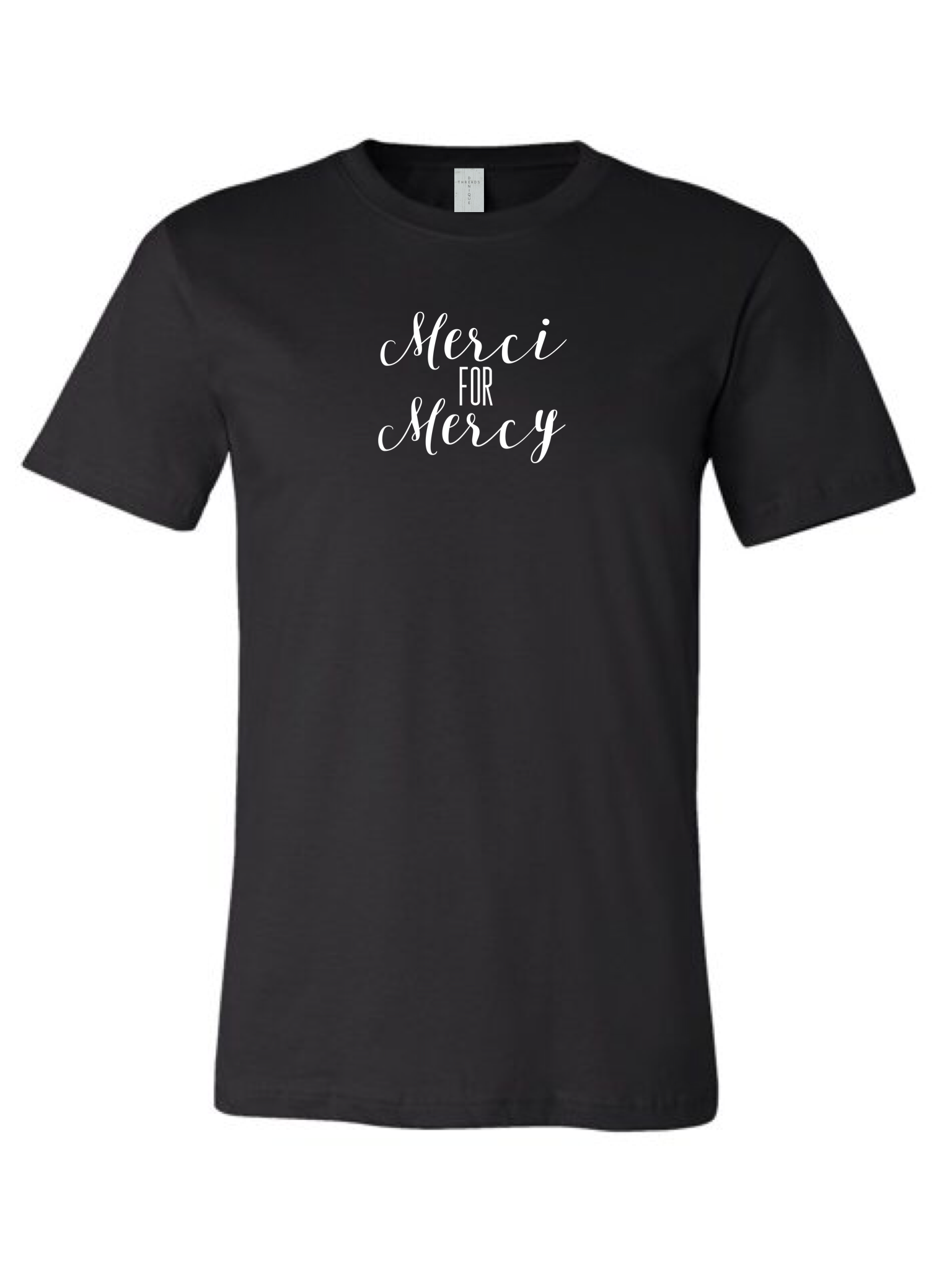 Denique Threads Merci for Mercy Unisex T-shirt