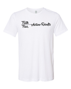 Denique Threads Unisex Faith Equation T-Shirt